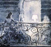 Louis Lcart Balcony oil painting reproduction